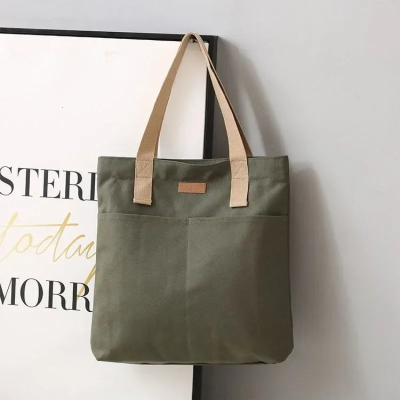 1 piece of womens handbag canvas sewing thread large capacity highend sensory convenient and practical commuting bag 250401