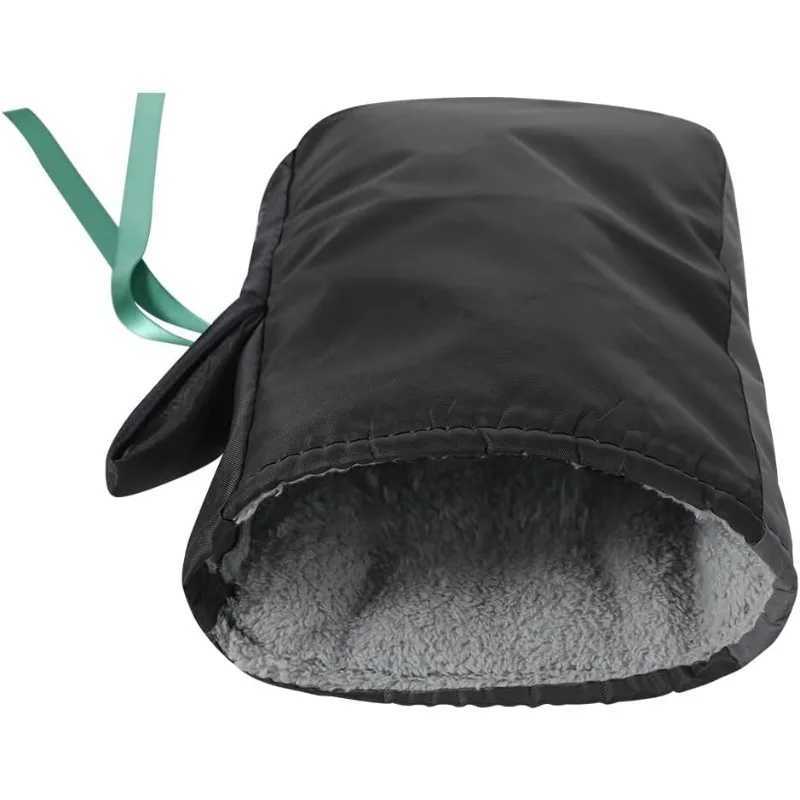 Cold Handlebar Muffs Water Resistant Reflective Cover Thermal Lock Windproof Grip Universal For Cruiser Scooters Snow Riding S25118