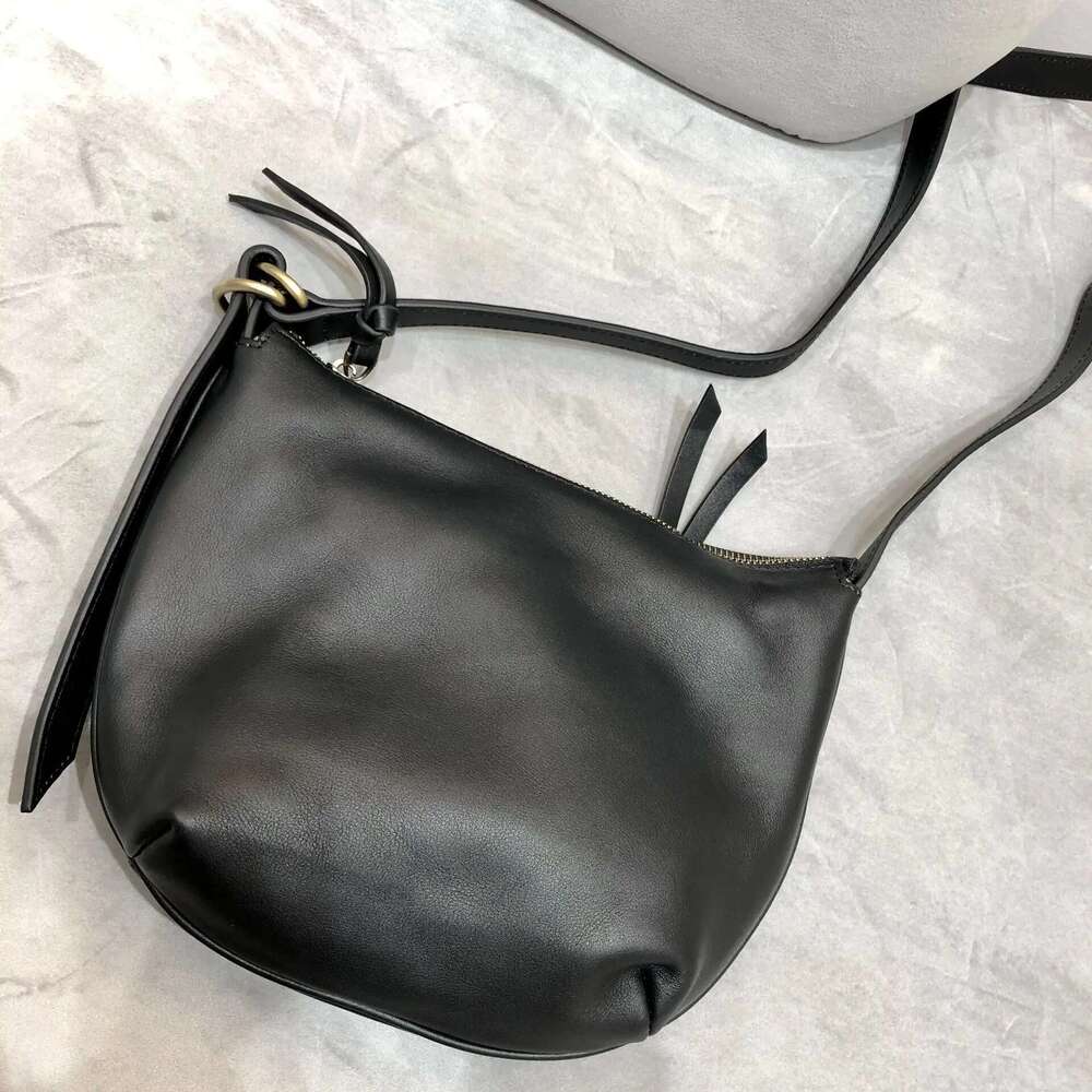 Handcrafted Soft Cowhide Crossbody - Women's Lightweight Street Hobo, Genuine Leather Casual Shoulder Bag With Urban Edge