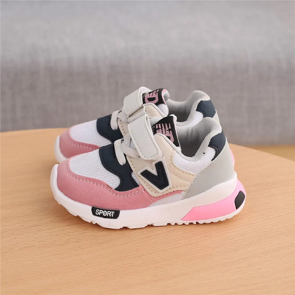 Spring Autumn Kids Shoes Baby Boys Girls Childrens Casual Sneakers Breathable Soft Anti-Slip Running Sports Shoes Size 251110