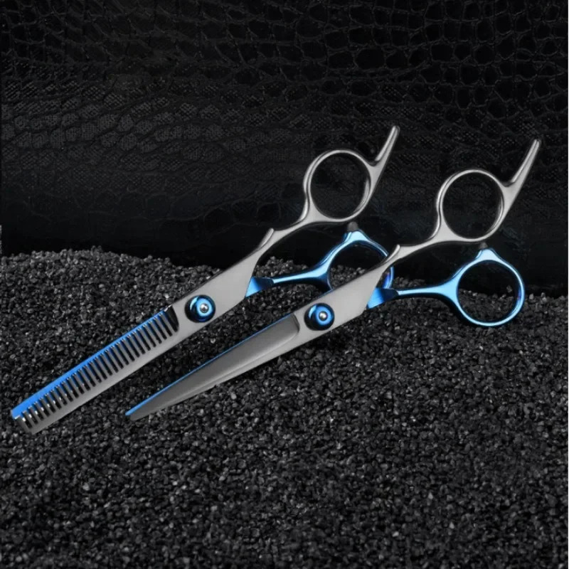 Hair Scissors 65 Professional Hairdressing Scissors Thinning Barber Scissor Set Hair Cutting Scissors 251107
