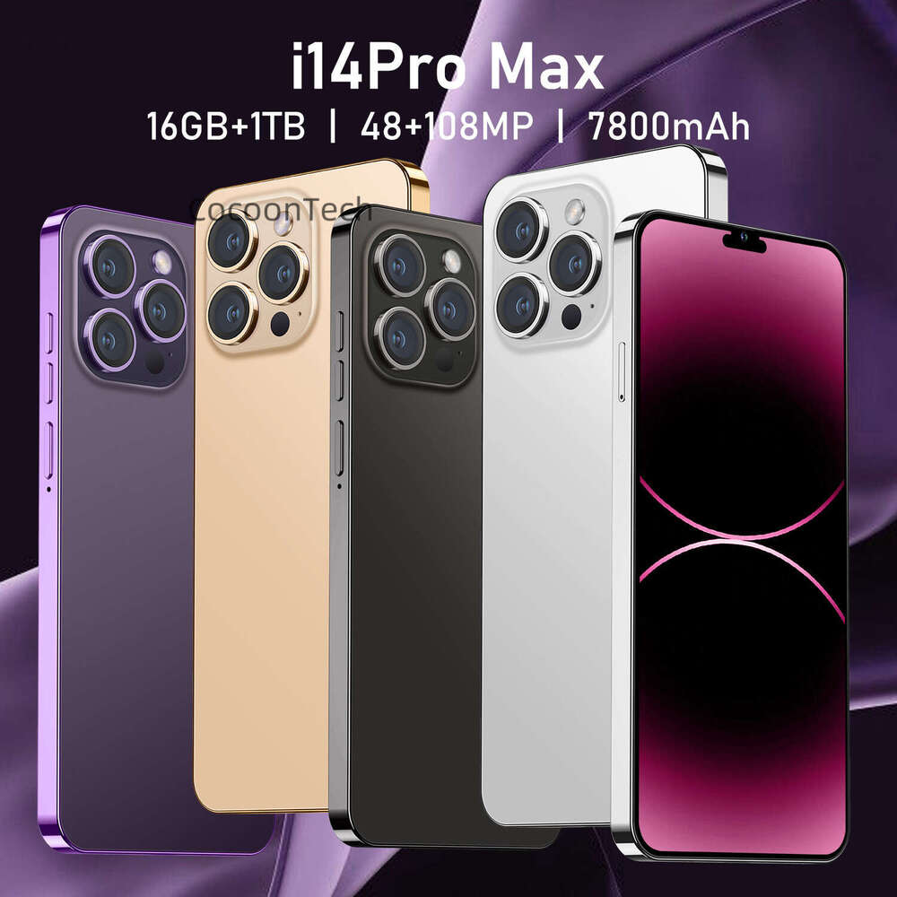 I14 Pro Max low-priced 1+16GB smartphone with 6.7-inch large screen, best-selling 3G phone
