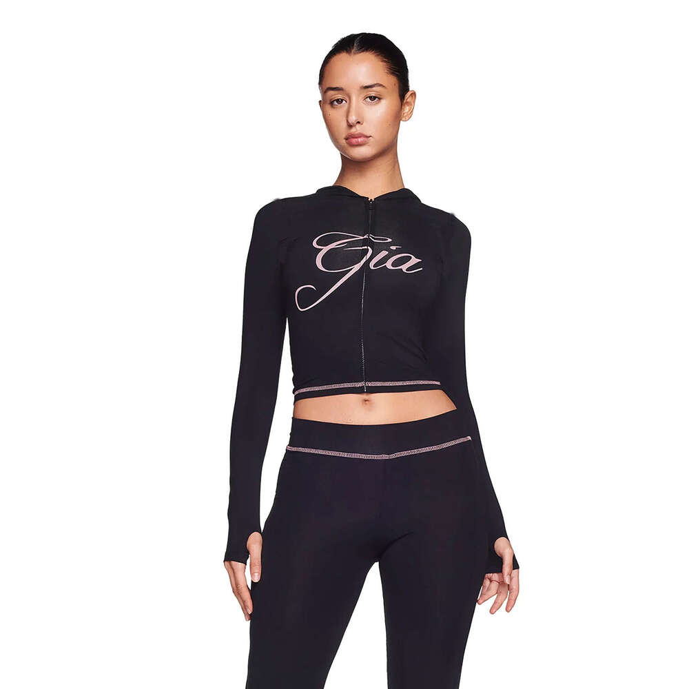 European and American INS hot stamping, strapless, high waisted pants two-piece set 2025 new casual versatile fashion clothing