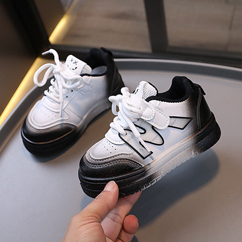 Youth Girls Boys Sport Shoes Four Seasons Kid Sneakers Non-slip Student Shoes Umshop Soft Bottom Toddler Casual Shoes Trainers Sizes 21 - 32 K0206