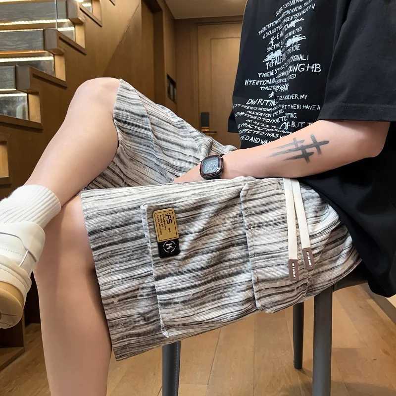 Summer mens fashionable shorts with printed clothing boys casual Hawaiian vacation shorts mens retro beach shorts X250410