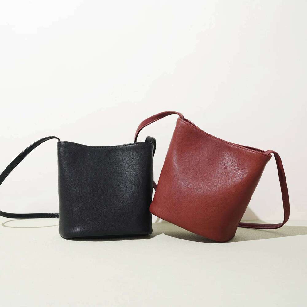 Summer Stylish Bucket For Women Genuine Leather Crossbody Sling Purse Mini Boho Chic Shoulder Bag St251110