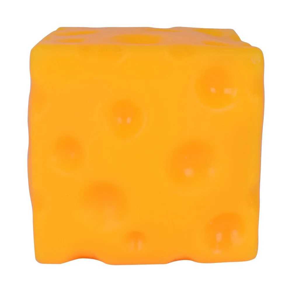 Squishy Cheese Pressure Toy Fun Childrens Anxiety Relieving Fidget Ball Non toxic Durable Squeezing Pressure Relieving Gift M250410