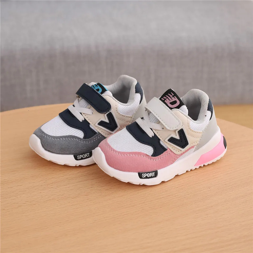 Spring Autumn Kids Shoes Baby Boys Girls Childrens Casual Sneakers Breathable Soft Anti-Slip Running Sports Shoes Size 251110