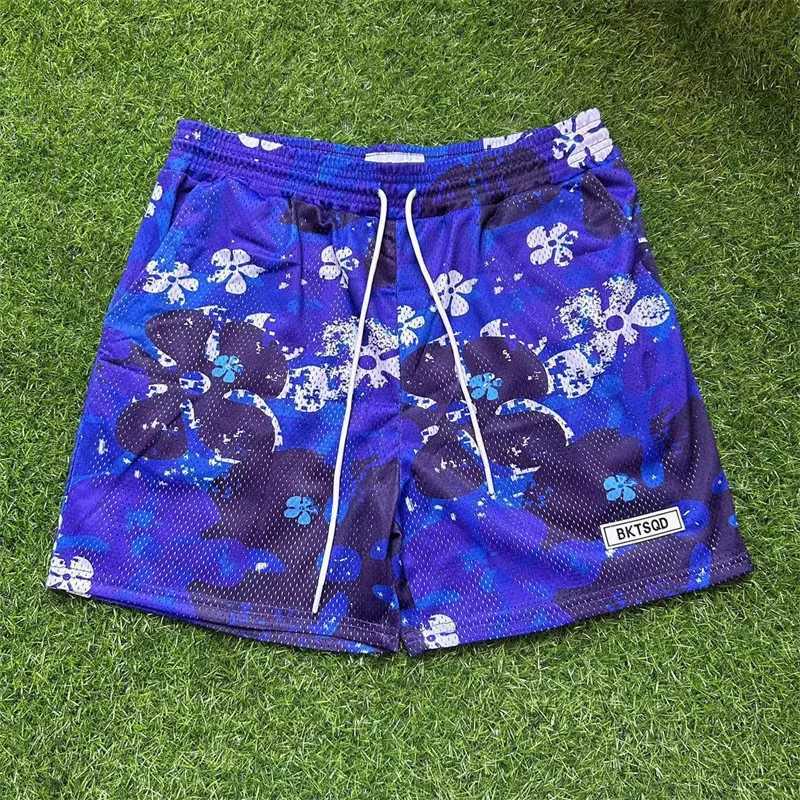 BKTSQD Sponge Style Fashion Brand Mens Basketball Shorts Summer Mesh Quick Drying Breathable Outdoor Beach Swimmers X250410
