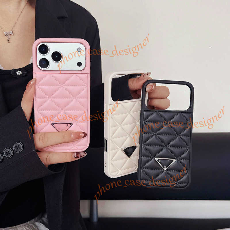 Designer iphone17 pro max Cell Phone Cases For iPhone 16 pro case 15 pro max 14 13 12 New Phone cover High-End Luxury Protective Cover Leather Anti-Drop shell