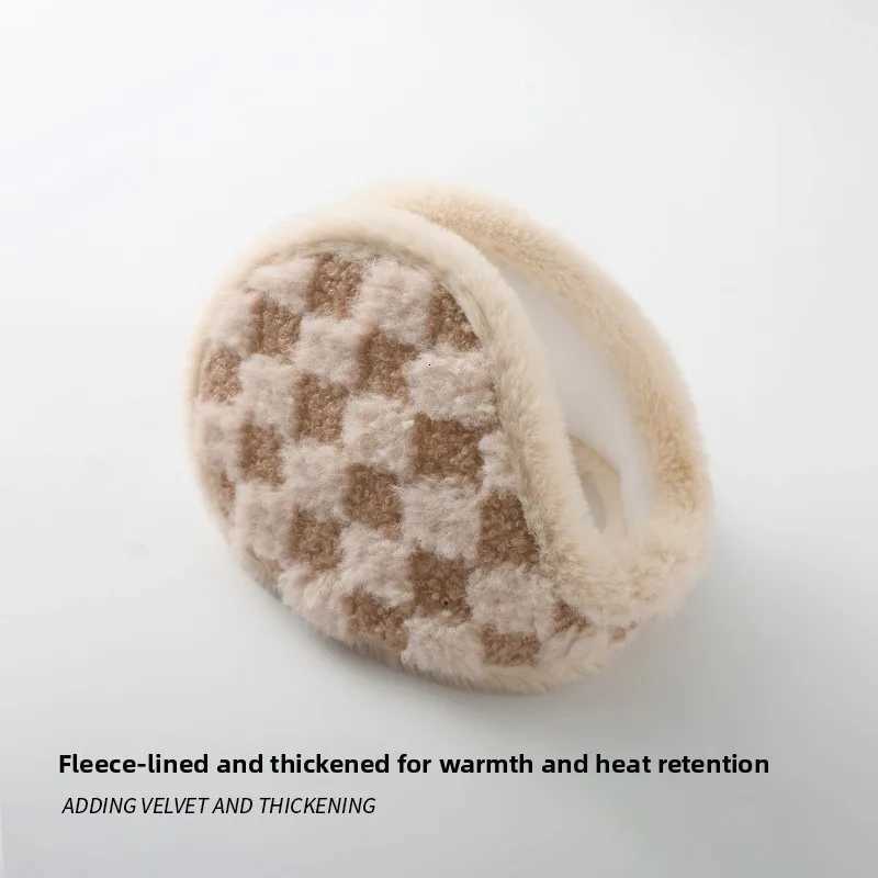 Unisex Fleece Earmuffs Thickened Foldable Warm Ear Protection for Winter Outdoor Use Unisex Fleece Earmuffs W251110