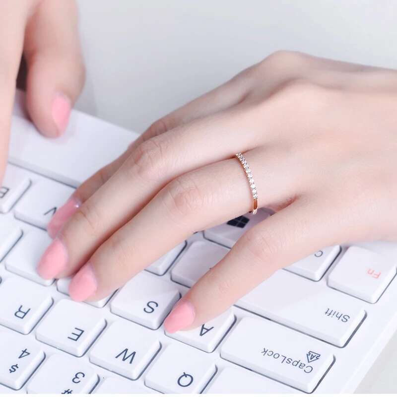 14k Yellow Gold DEF Color VS Round Cut Lab Grown Diamond Engagement Wedding Band Ring CVD HPHT Jewelry for Women