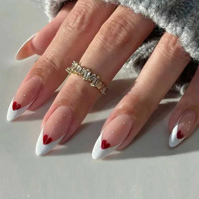 24 pieces of short square fake nail jelly adhesive with flashing gradient design fully covered and pressed with fake nails detachable new W250410