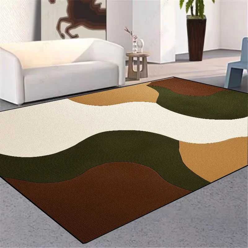 Modern Geometric Abstraction Large Carpet for Living Room Decor Sofa Area Rug Y251110