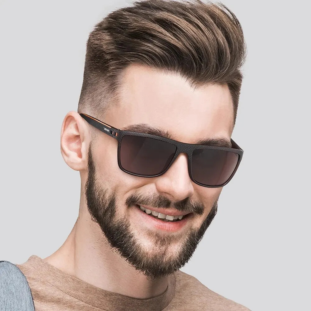 BARCUR n TR90 Sunglasses Mens Polarized Weight Sports Womens Glasses Accessories Oculos UVAB Protection 250410