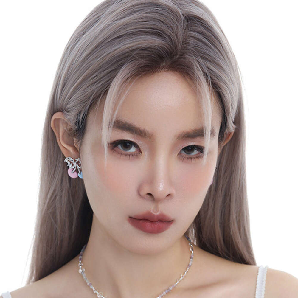 DHcollections Japanese and Simple Bow Red Ball for Women Korean Style Sweet Cute Dopamine Earrings Jewelry