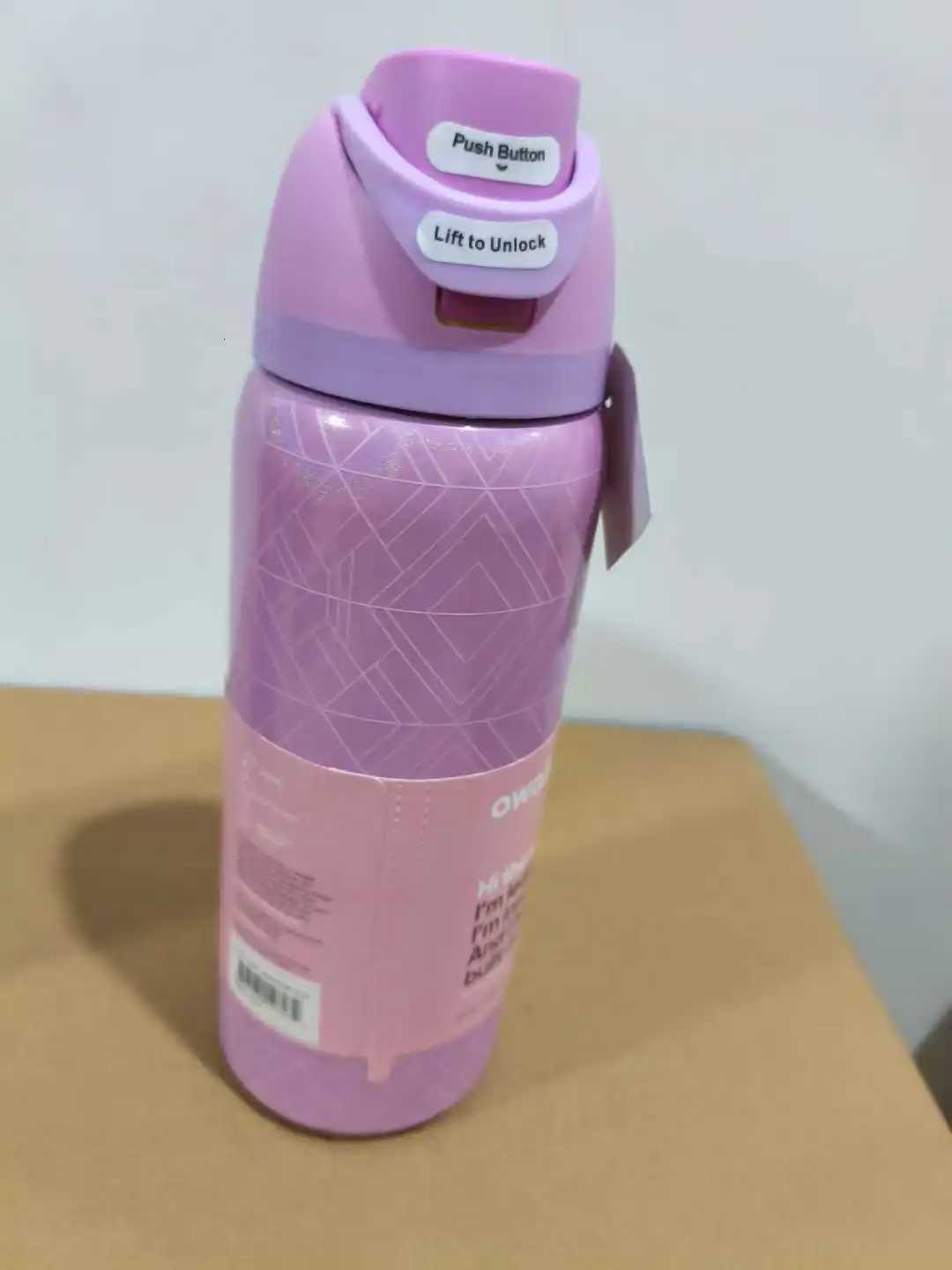 Fashionable cup 2-in-1 Flip Lid 32oz Stainless Steel Vacuum Insated Water Bottle Leakproof Travel g with Straw for Gym Hiking Y251110