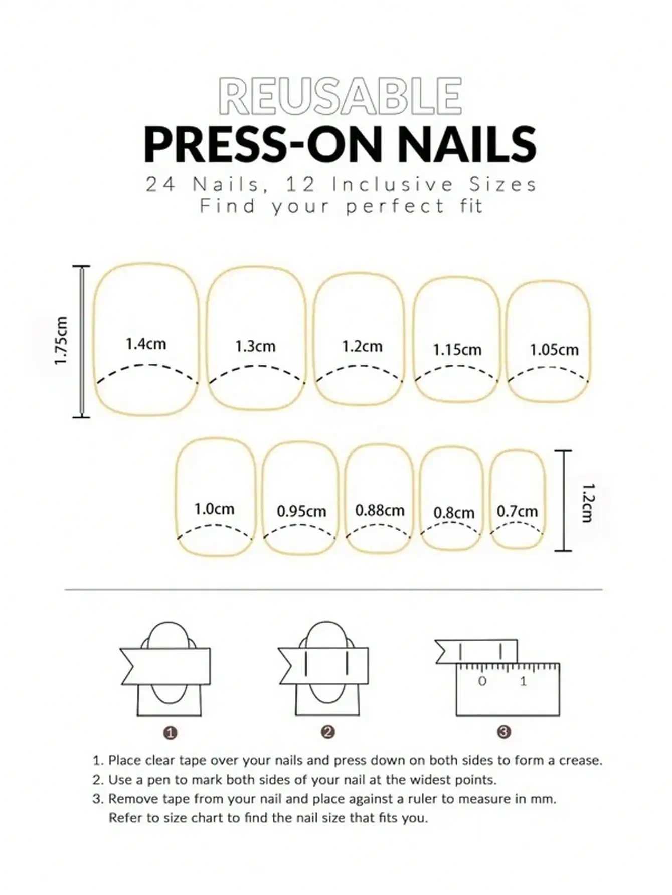 24 pieces/set of short square fake nails suitable for cute female brides heart white French tips fake onions Y2K supply according to fake nails W25041