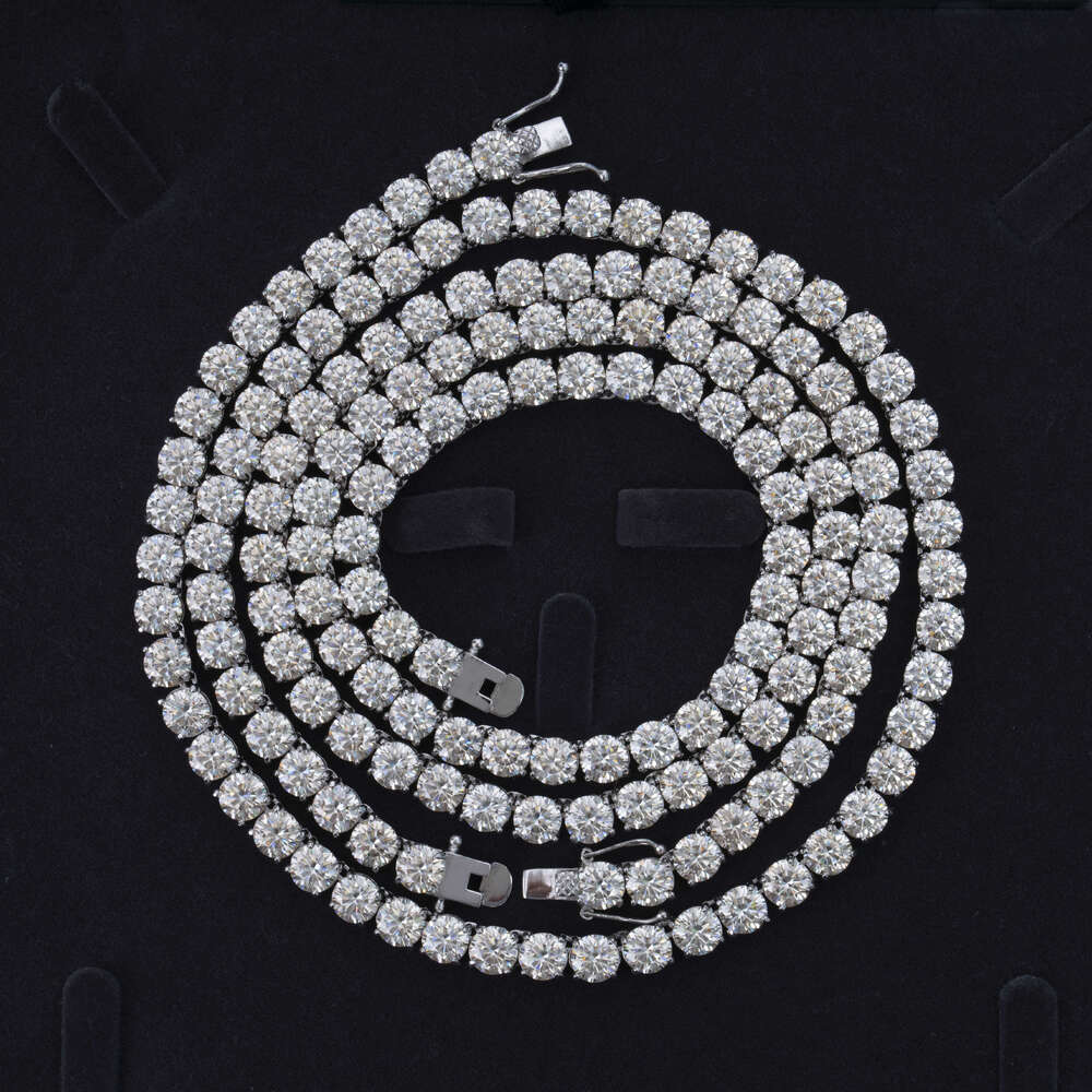 2mm 3mm 4mm 5mm 6.5mm 7mm 7.5mm 8mm Silver S925 Chain VVS Moissanite Diamond Fashion Tennis Chain