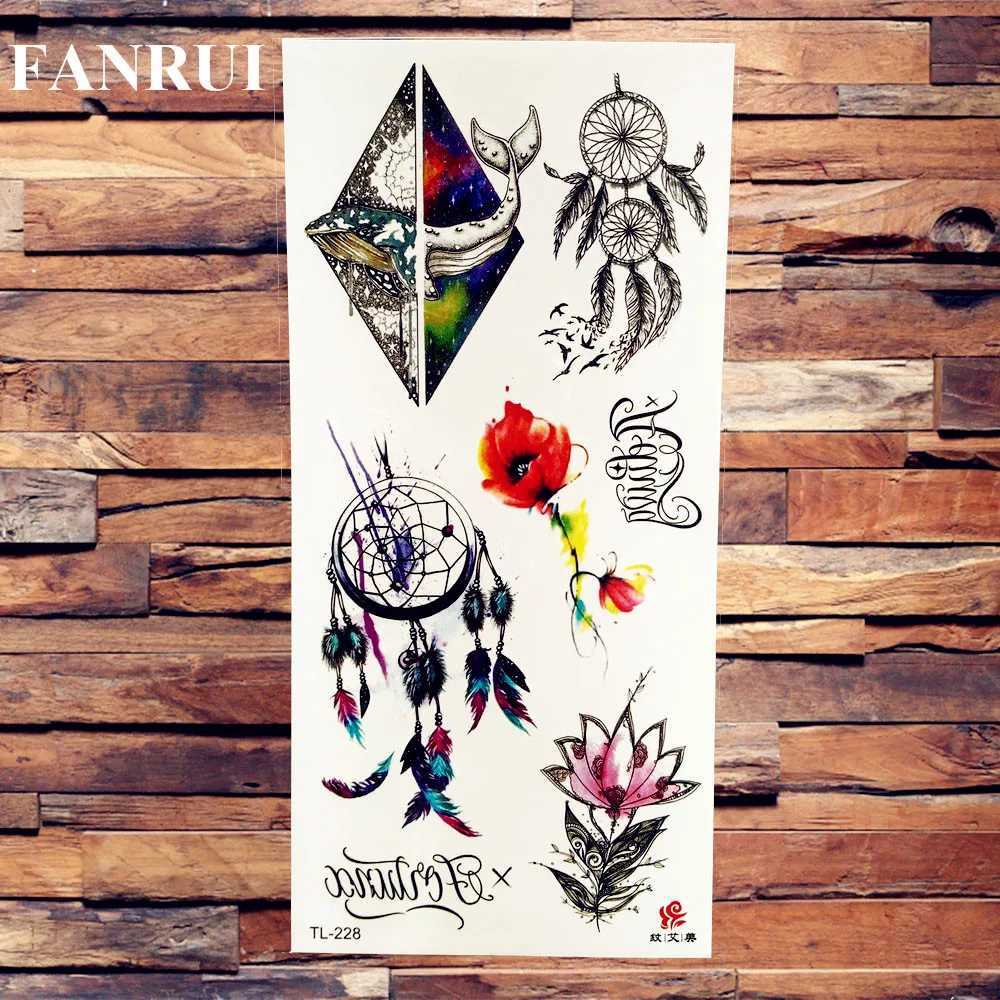 Sexy Lips Cherry Fake Temporary Tattoo Butterfly Stickers Body Art Arm Waterproof Adult Tattoo Paper Female 3D Tattoo W250410