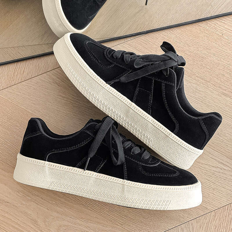 Station High-End Suede Brand Men's Breathable Trendy Shoes Versatile Fashionable Comfortable European and American Casual Sneakers C1591