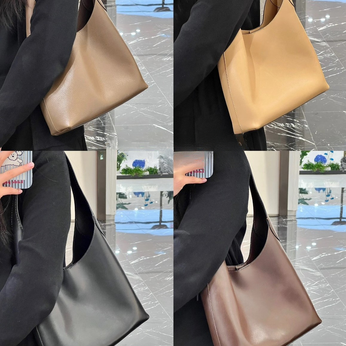 New trendy luxury handbag winter new solid color women's shoulder bag new casual fashion designer bag retro style armpit bag