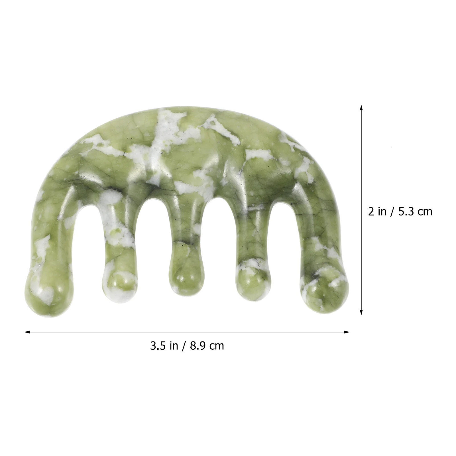 Jade Comb Combs Scalp Massager Hair for Women Styling Body Small Guasha Womens 251107