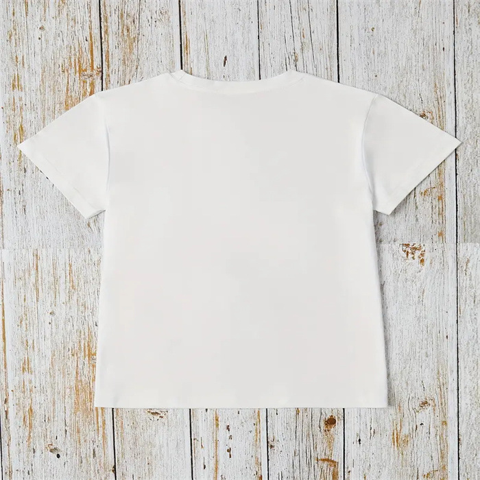 Women's Designer T Shirts O-neck For Casual Breathable Women Top Short Sleeve Tie Black T-shirt M-5XL