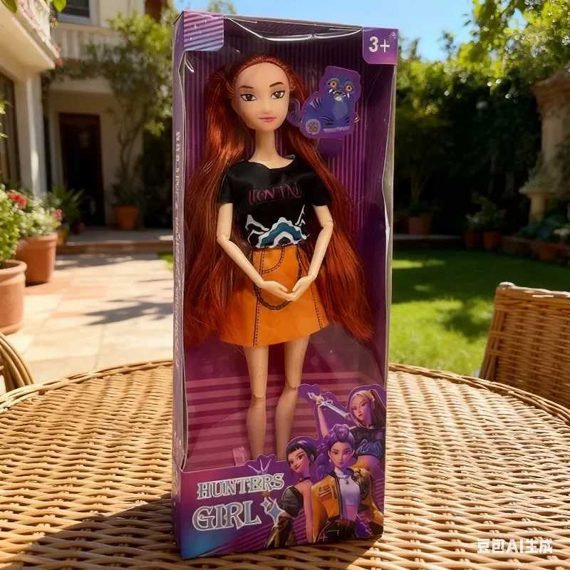 2025 K-pop popular cartoon Demon Hunters Action Figure doll toy Rumi Mira zoey perfect design doll toy decorative ornament Z251110