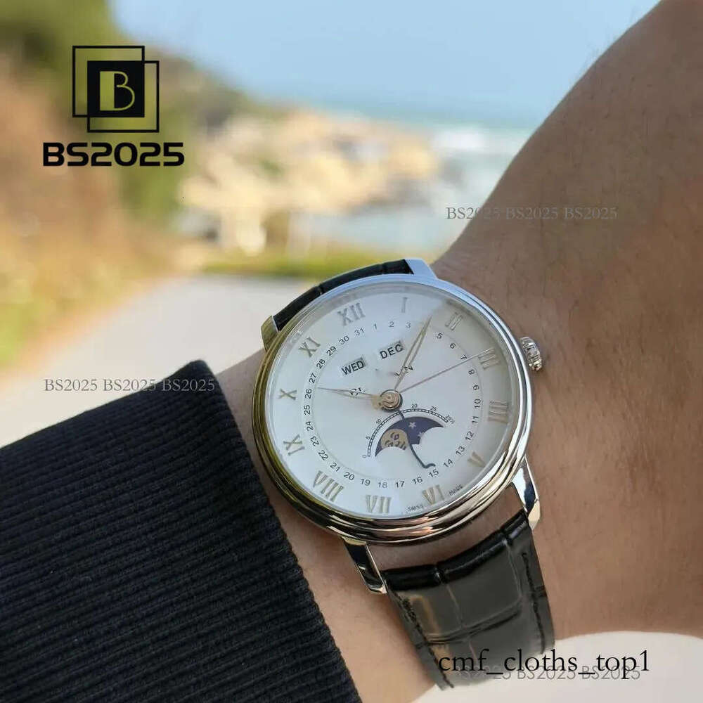 Blancpaine Watch Designer Watch Watches High Quality Mechanical Movement Leather Strap Fashionable Luxury Watch High Quality Luxury Watches Durable Watch fe9