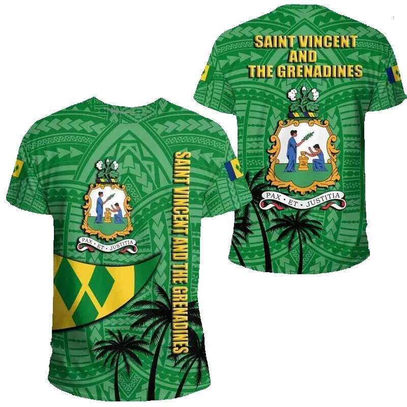 NT and Greenins flag pattern football summer casual round neck 3D printed bulk breathable T-shirt