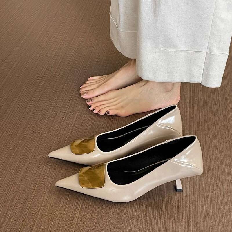 Designer Shoe Burgundy 2025 Fall Pointed Toe kitten Heels for Women dress shoes Design Elegant Stiletto Pumps