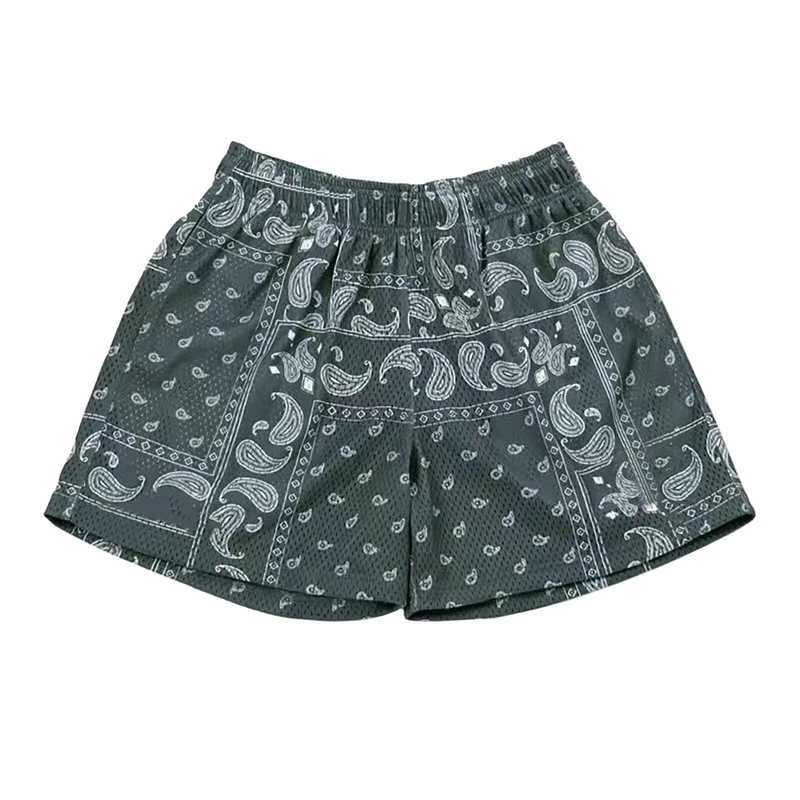 Trend Paisley Graphic beach shorts for men fashionable summer streetwear 3D printed shorts casual oversized hip-hop swim trunks X250410