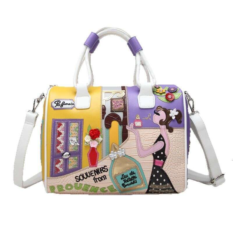 Handbags Tote Crossbody European and American Zipper Creative Boston Women's Bags