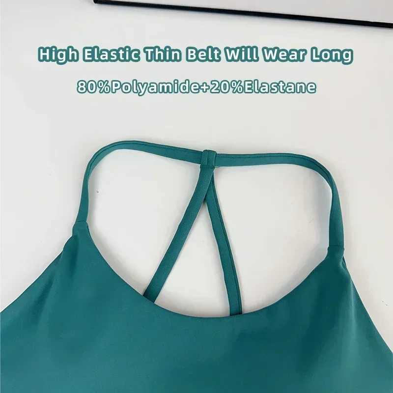 Womens fitness sports bra top sexy beauty back gym crop top shockproof fitness fast drying Pilates running yoga vest topXJ250410