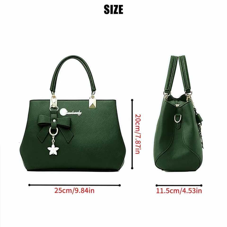 Autumn and winter bow womens bag hand-held shoulder bag crossbody bag mothers bagzwq K251110