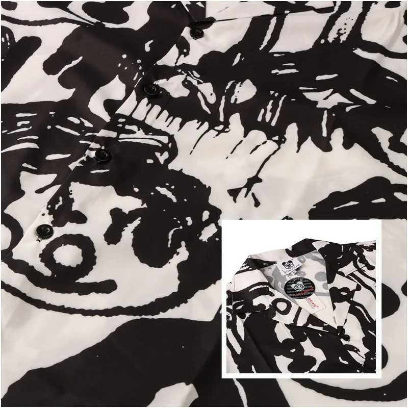 Summer New Mens Funny Childrens Printed Shirt Fashion Short Sleeve Hawaiian Beach Harajuku Mens Camisas De Verano Para Hombres Shirt X250410