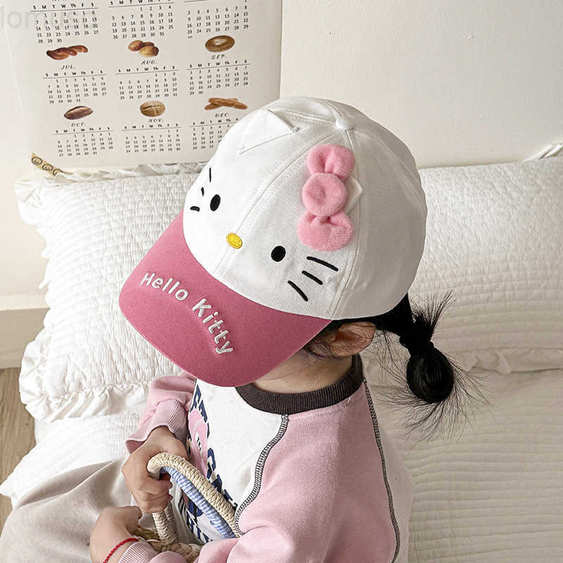Sanrio Genuine Duckbill Cap Embroidered 3D Cute Cartoon Childrens Sun Protection UV Protection Hat H251110