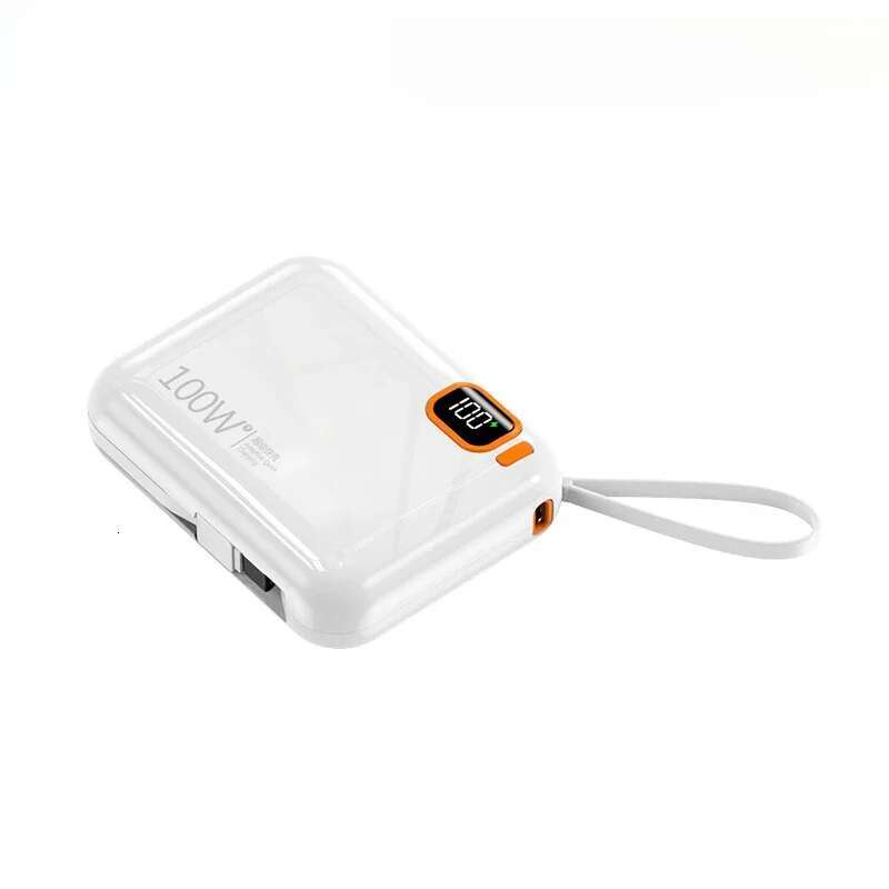 50000mAh Power Bank 120w Detachable Usb To Type C Cable Two-way Fast Charger Mini Powerbank For Iphone Xiaomi Samsung