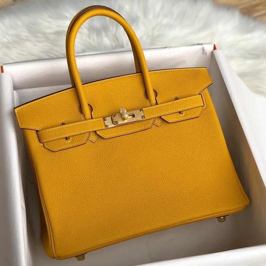 Designer Shoulder Bag tote bag Genuine Leather Handmade Lychee Pattern Bag for Women Large Capacity Kelly Bag Highend Single Shoulder Crossbody Handbag for Women