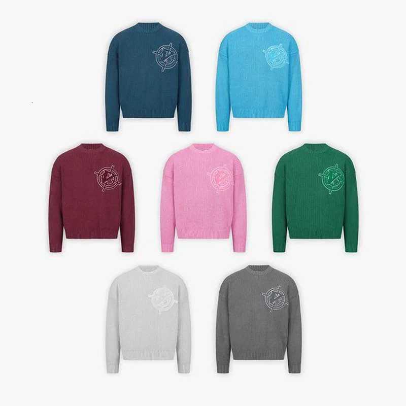 Fashion 2023 autumn and winter tide brand foreign trade Korean ins wind loose simple casual warm sweater letter pullover for men and wom Y251110