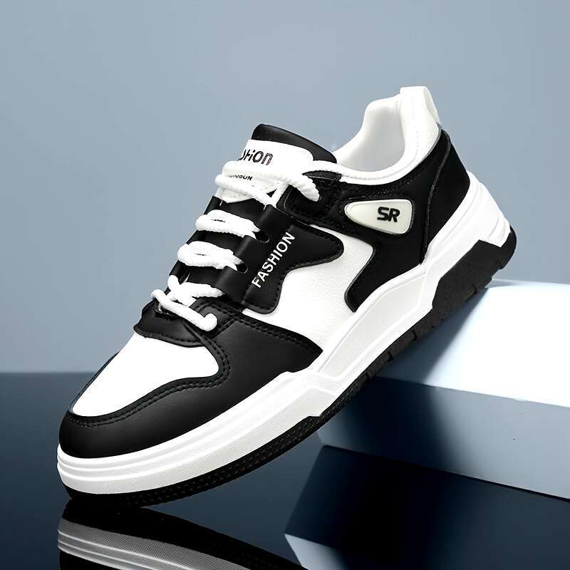 Men's sheos designer fashion Street Style Skateboard Sneakers Comfortable Non Slip Lace Up Casual Thick Sole Sports Shoes high quality