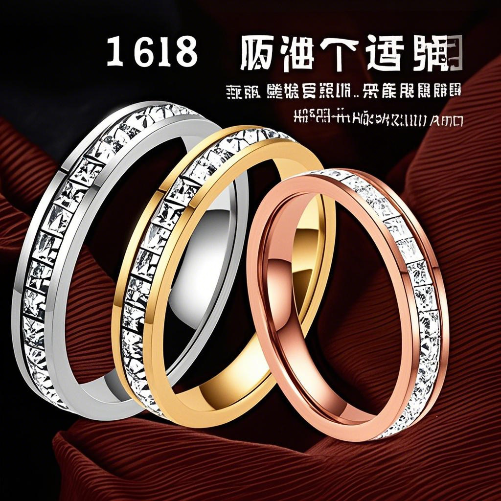 Stainless Steel Ring For Women, Niche High-end Designer Ring Light Luxury, Non-fading, Ins Style, Rose Gold Fashion Ring Starry Sky Design, Women'