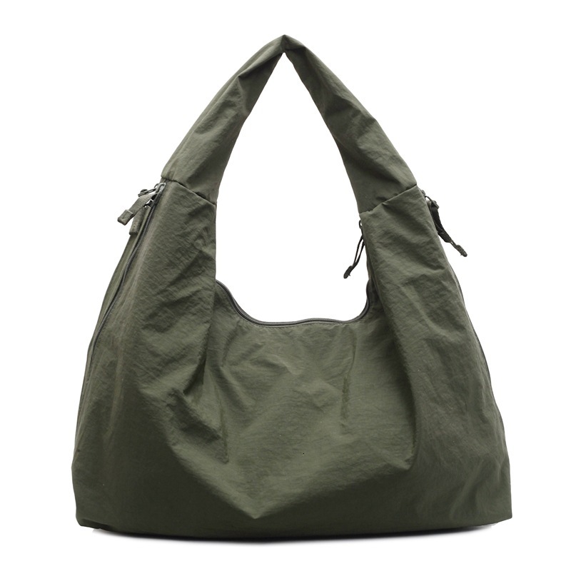 Nylon Tote Large Capacity Trendy Lazy Style Casual Shoulder Korean Version Daily Simple Commuter Bag Versatile