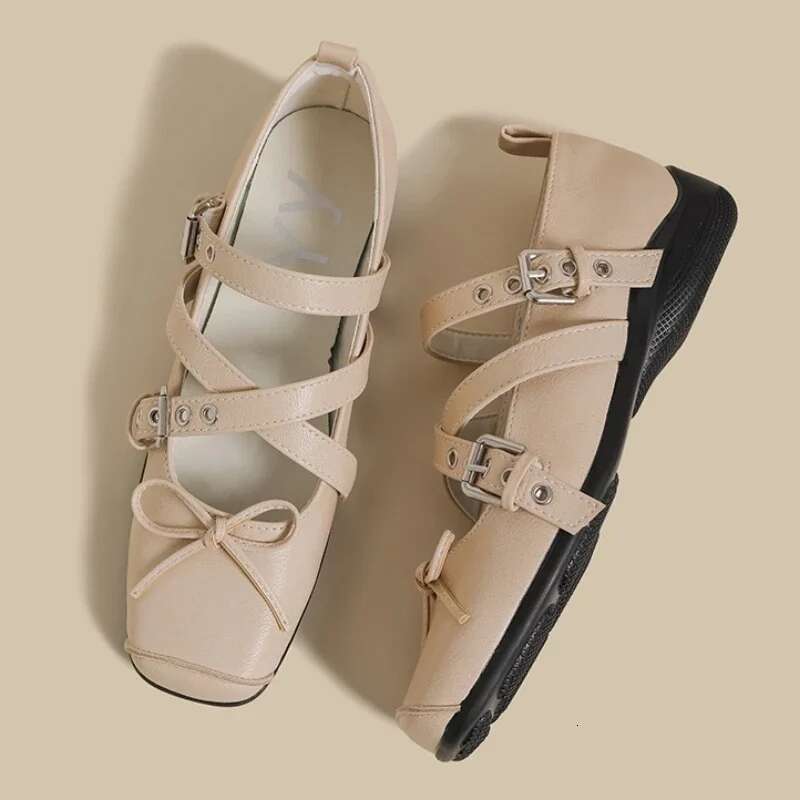 Designer Bow Women Ballet Flats Loafers Summer Fashion Sandals 2025 Sneakers Mary Jane Shoes Mujer Atos