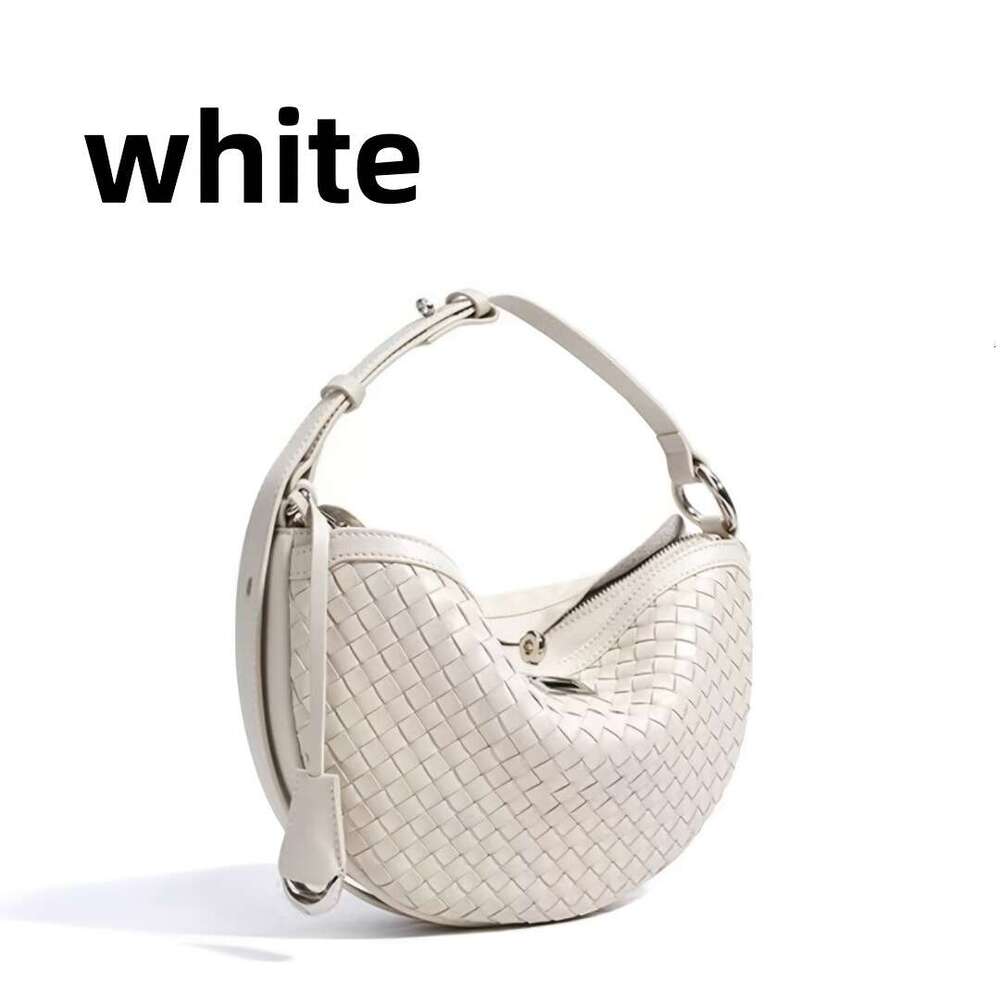 Armpit Woven New Crescent Shaped Fashionable Casual Handbag, Crossbody Bag, Single Shoulder Bag