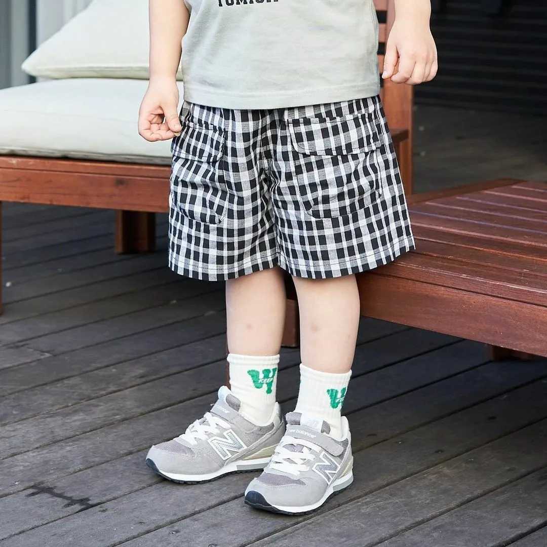 2024 New Arrival Summer Casual Preschool Shorts Baby Boys Flat Pants Full Set Cotton Comfortable Loose Children Girls Shorts Z250410