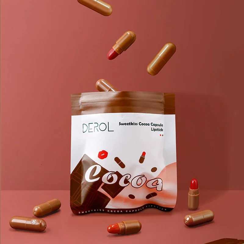 6 Colors Star Capsule Lipstick Set Long Lating Waterproof Non-stick Cup Mini Lipstick Portable Matte Velvet Lipstick CosmeticsT251110