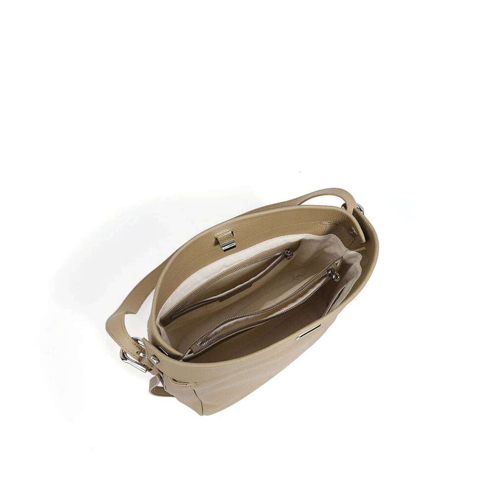 Vintage Bucket Tote Women Niche Design High-End Textured Handbag Stylish Shoulder Crossbody Bag Designer Style Retro Luxury Suotong1110