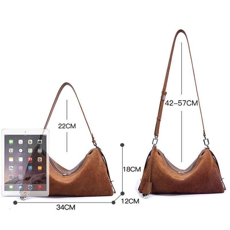New Korean Style Large Tote Genuine Leather Handheld Summer Crossbody Bag For Women Fashion Cowhide Shoulder Purse St251110